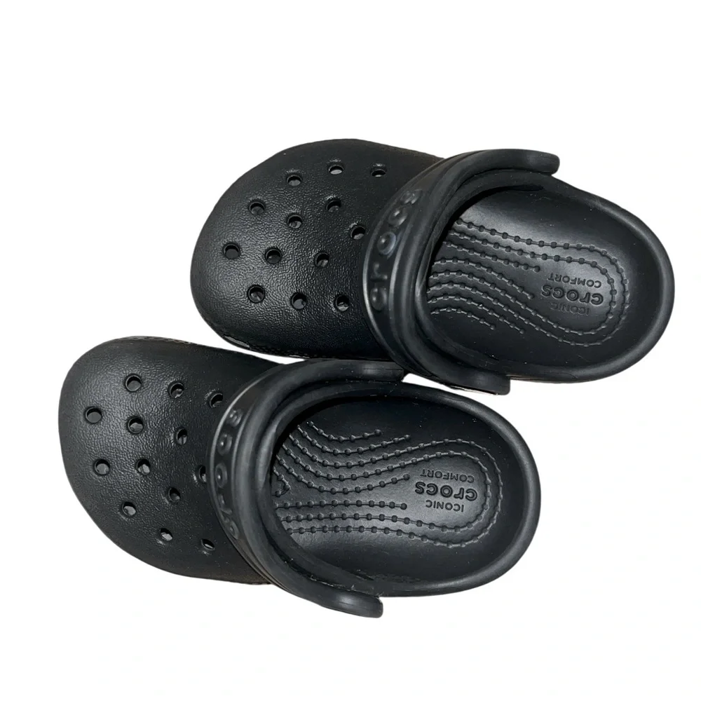 Babies Unisex Black Crocs